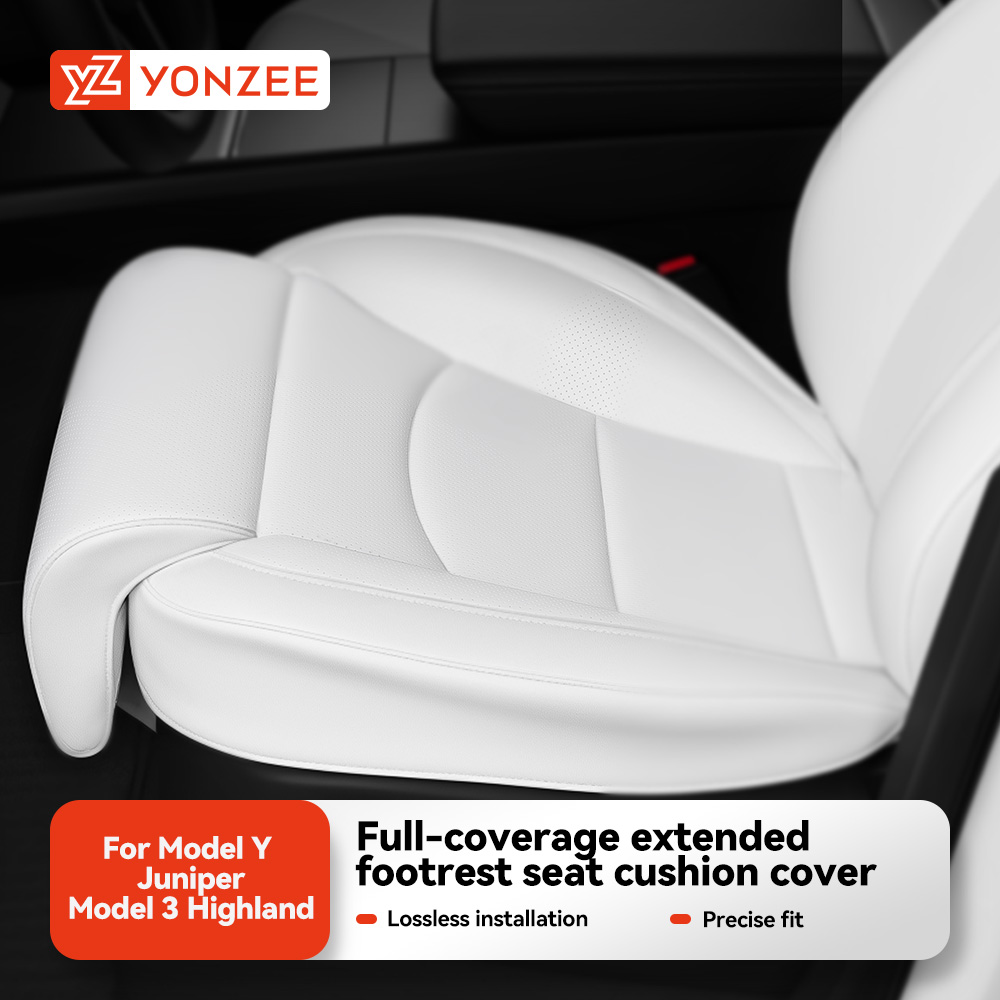 Memory Foam Car Neck Pillow Lumbar Support - YZ Do Tesli Model Y Juniper