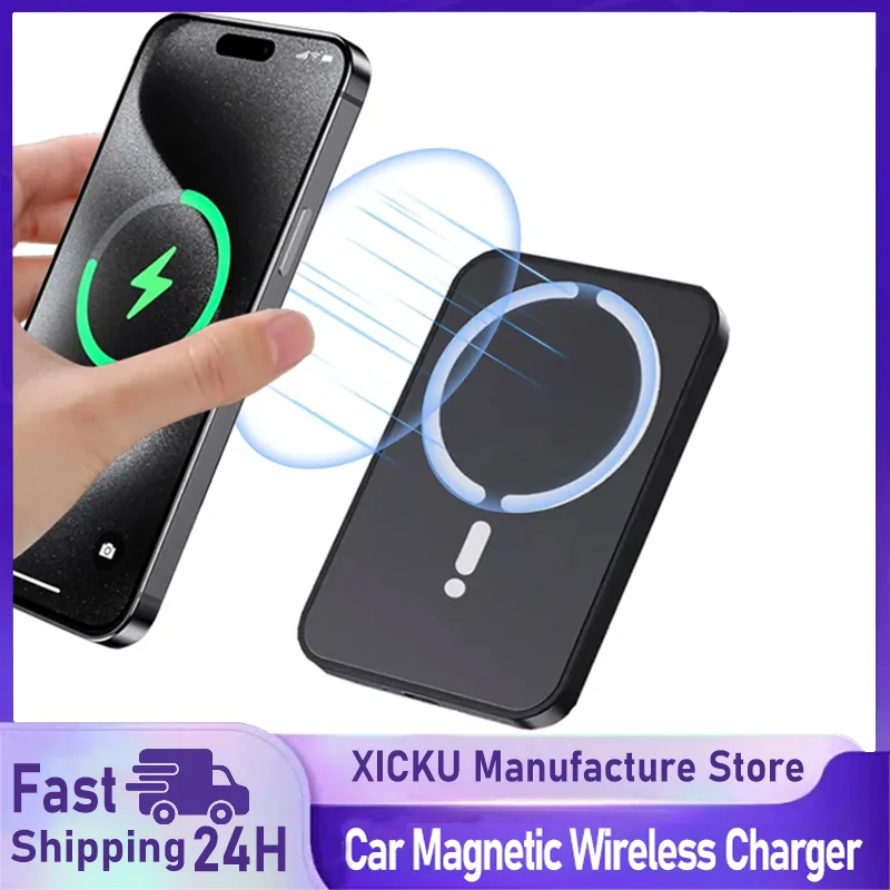 Magnetic Phone Holder For Car Vent - Magnetyczna bezprzewodowa ładowarka samochodowa do kratki