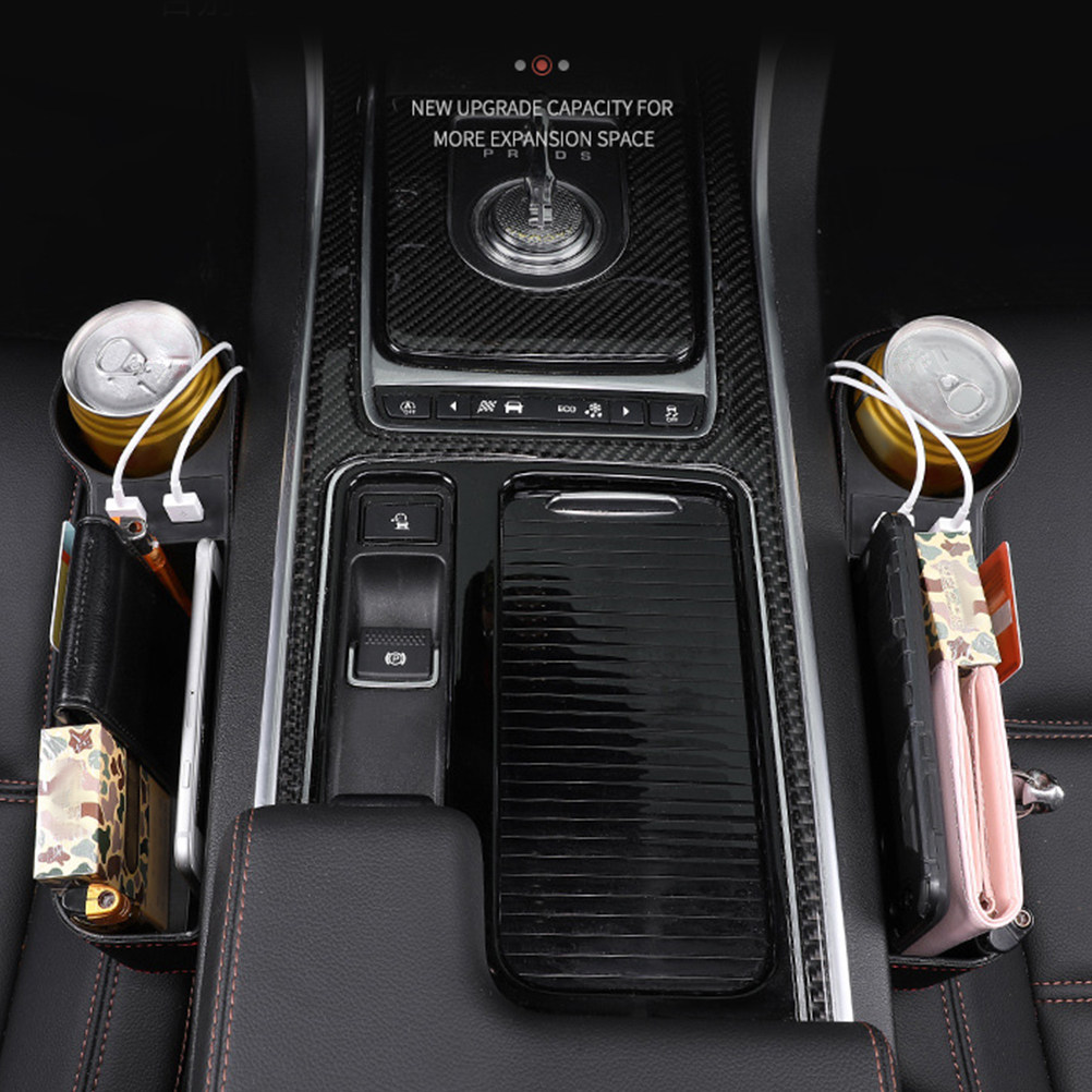 Seat Gap Filler Organizer With Usb Charger - Uniwersalny schowek do wypełniania szczeliny między