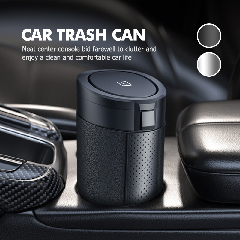 Waterproof Car Trash Can With Lid - Wodoodporny kosz na śmieci do samochodu,