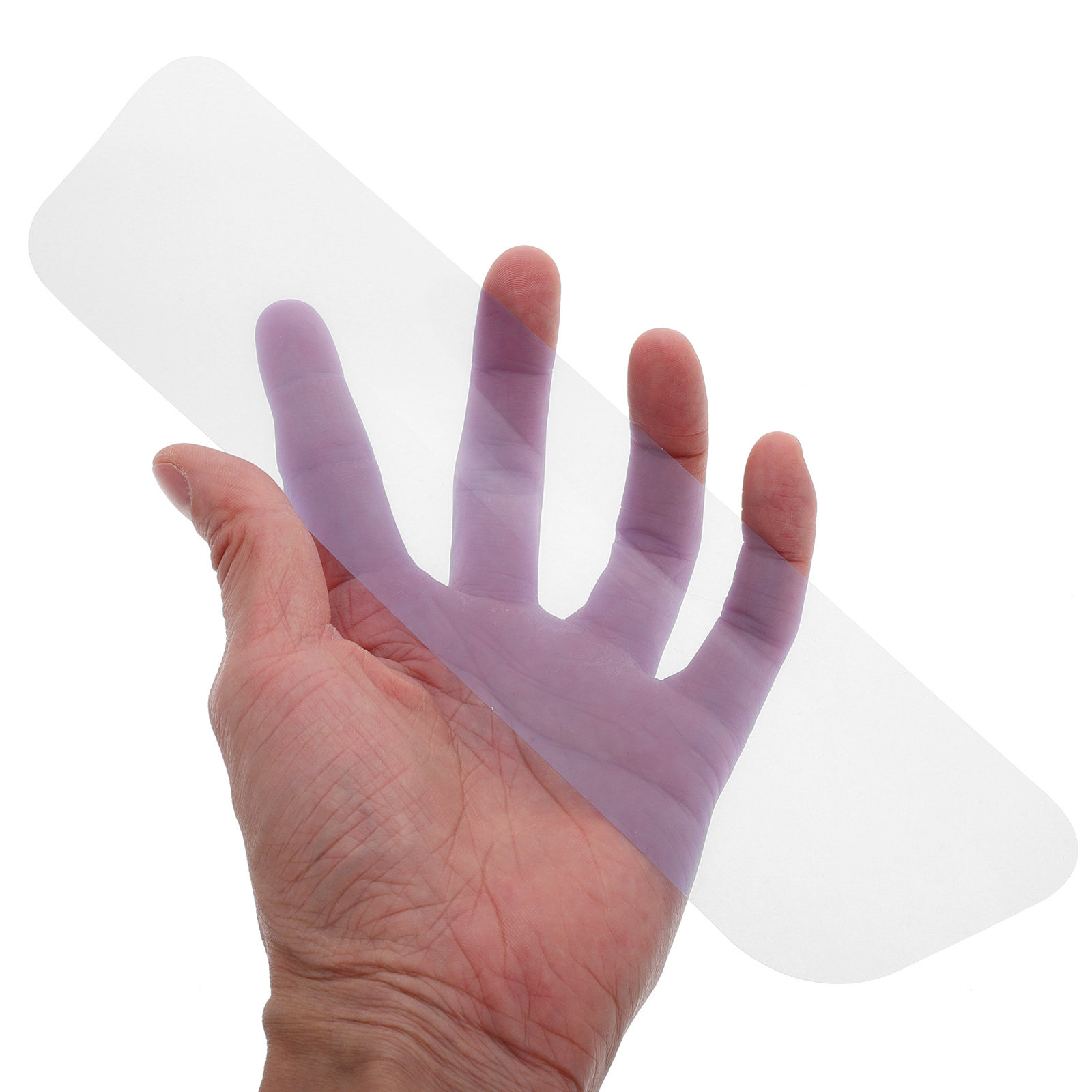 Anti Glare Car Rearview Mirror Film - 1 zestaw folii ochronnej na lusterko