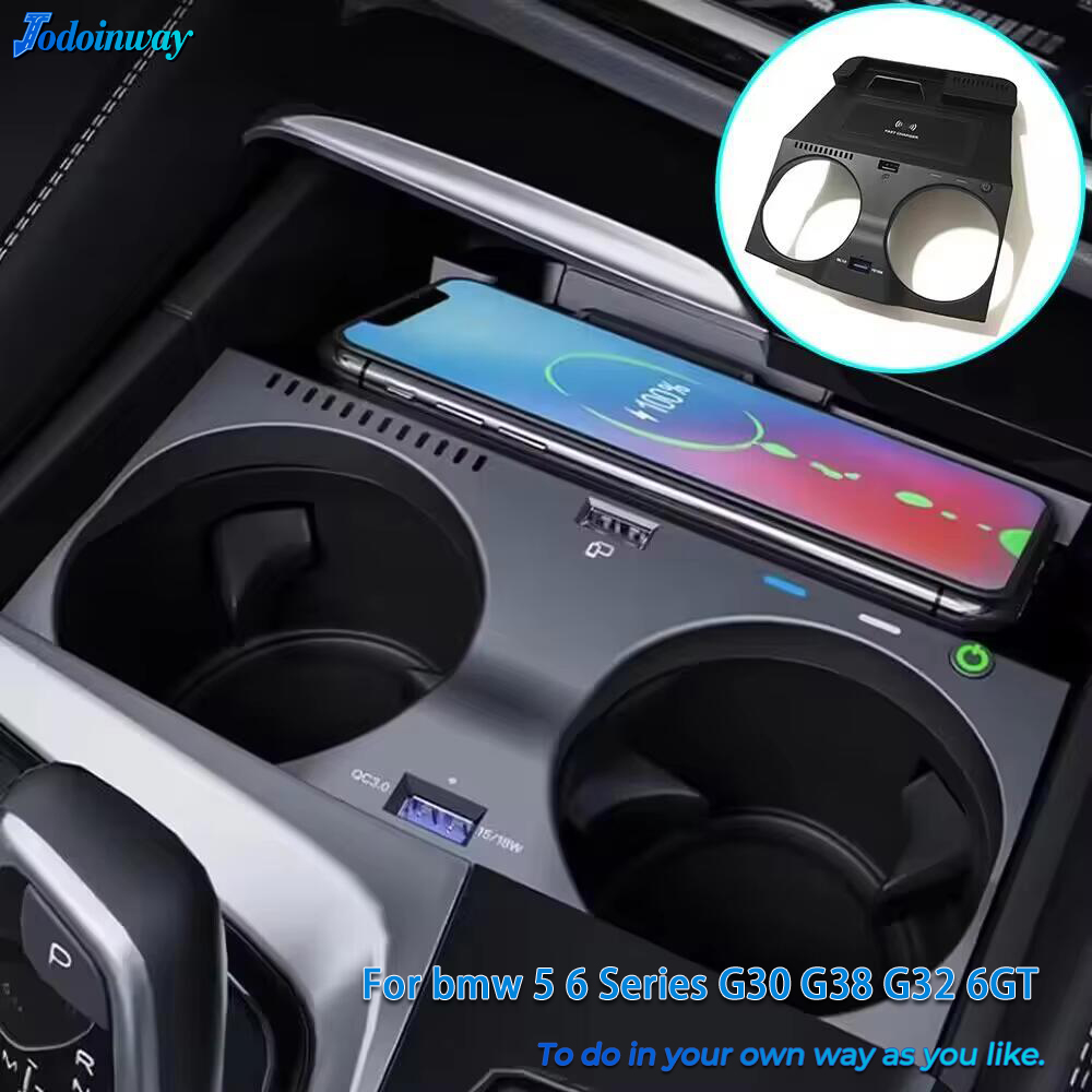 Wireless Car Charger Mount Fast Charging - Uchwyt samochodowy na telefon z bezprzewodową