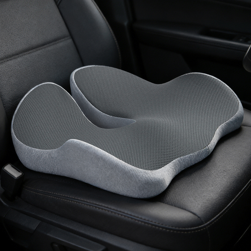 Memory Foam Car Neck Pillow Lumbar Support - Przenośna poduszka na fotel samochodowy z