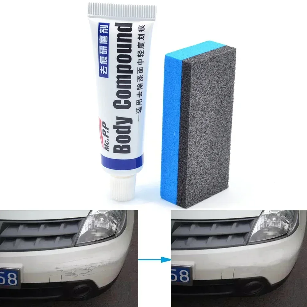 Car Scratch Repair Polishing Wax Paste - 1 zestaw Zestaw do naprawy zarysowań