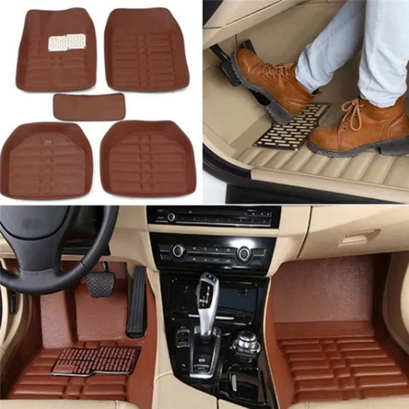 Car Floor Mats Universal Waterproof Leather - NOWE luksusowe skórzane dywaniki samochodowe dla