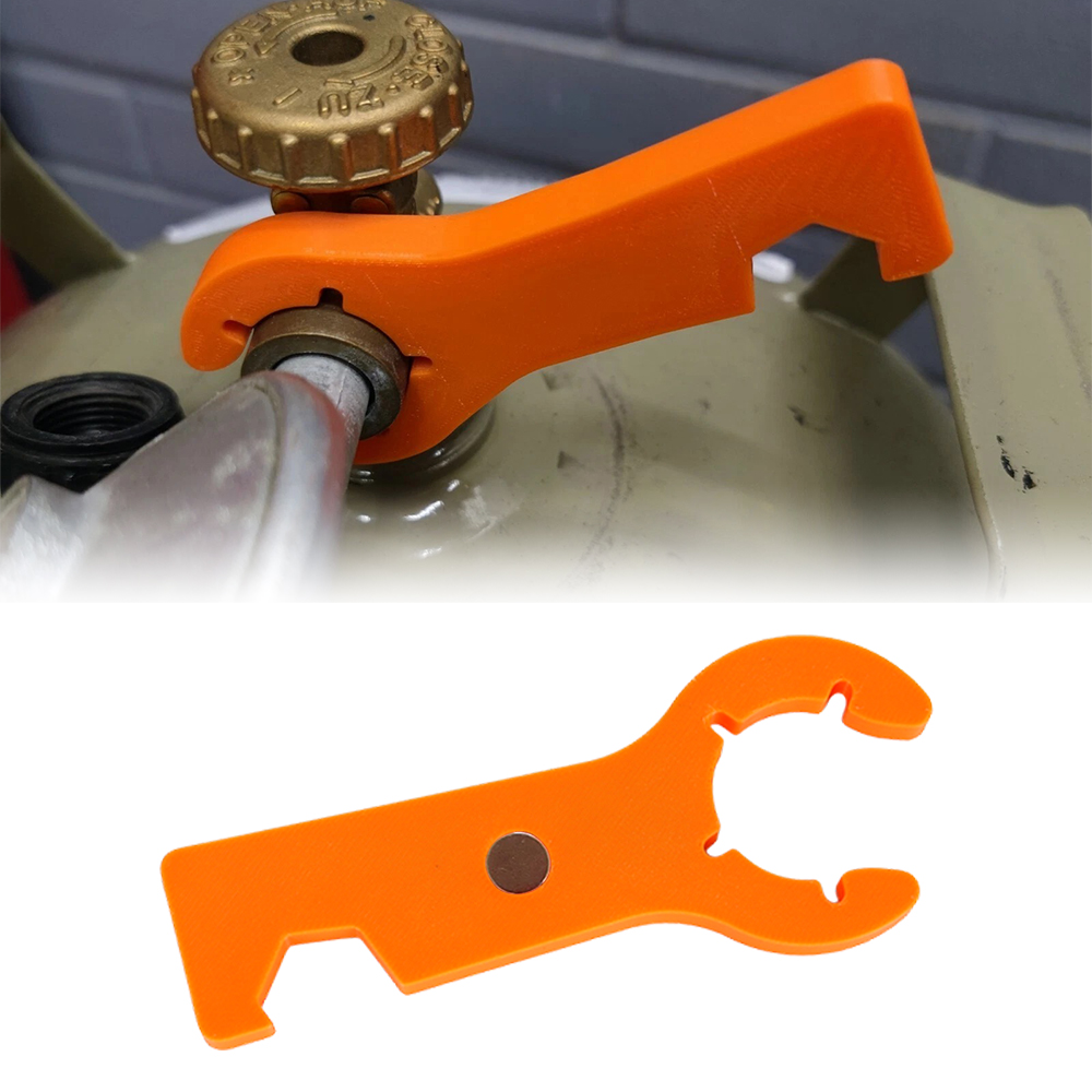 Car Accessories - Klucz do butli gazowych 2w1 z