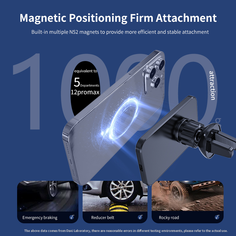 Magnetyczna bezprzewodowa łado – Magnetic Phone Holder For Car Vent recenzja i cena