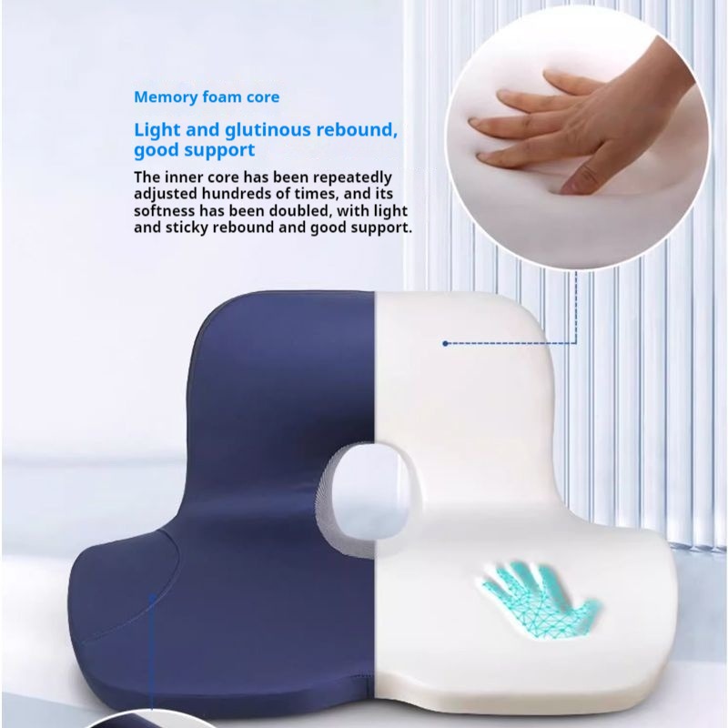 Poduszka do siedzenia głównego – Memory Foam Car Neck Pillow Lumbar Support recenzja i cena
