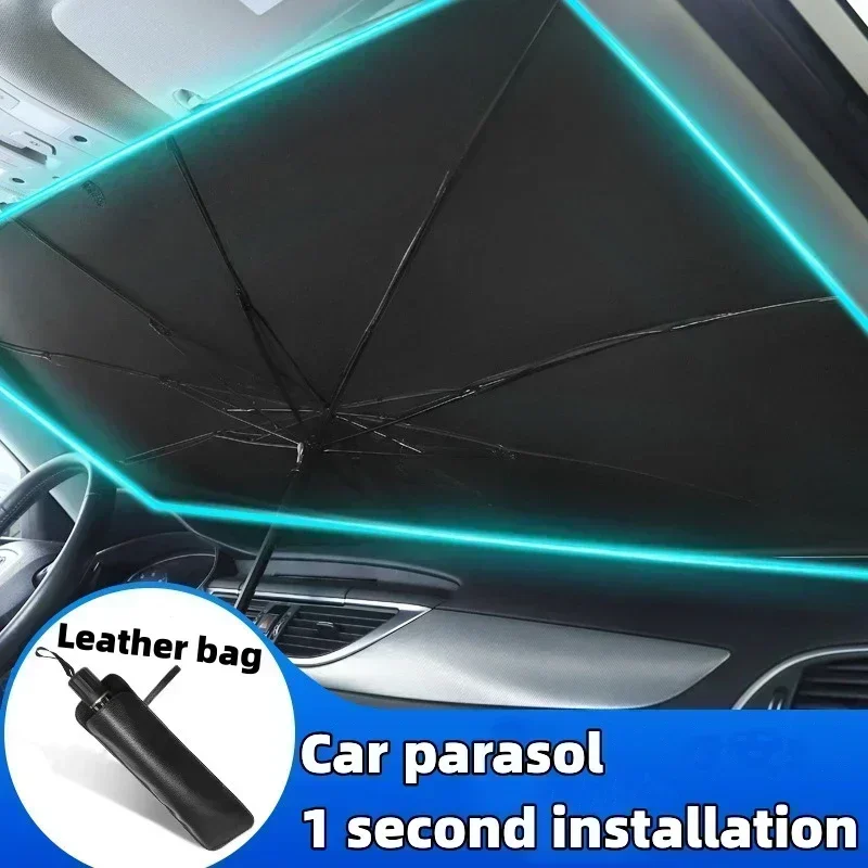 Parasol samochodowy przeciwsło – Car Sunshade Windshield Umbrella Foldable recenzja i cena