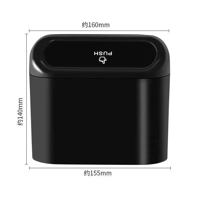Mini kosz na śmieci do samocho – Waterproof Car Trash Can With Lid recenzja i cena