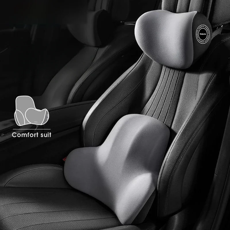 Poduszka samochodowa z pianki  – Memory Foam Car Neck Pillow Lumbar Support recenzja i cena