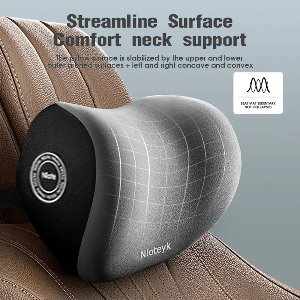 Poduszka samochodowa z pianki  – Memory Foam Car Neck Pillow Lumbar Support recenzja i cena