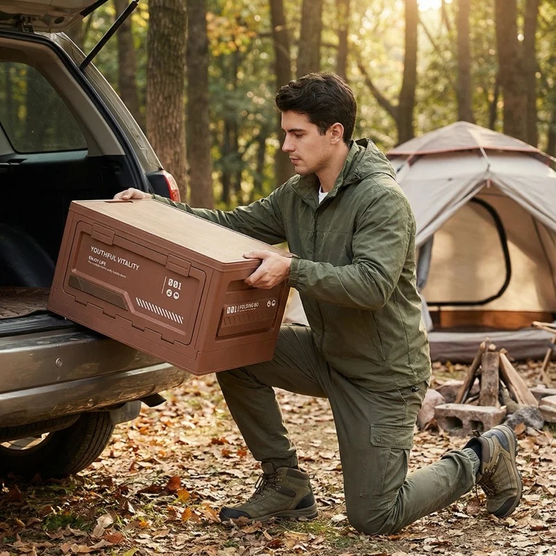 Pojemnik do przechowywania na  – Car Trunk Organizer Foldable Storage Box recenzja i cena