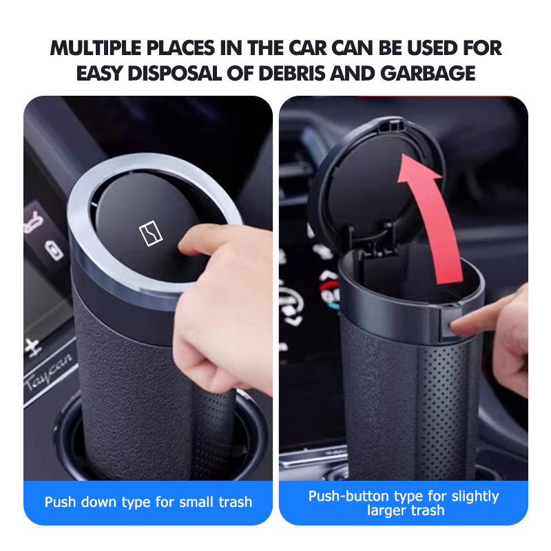 Wodoodporny kosz na śmieci do  – Waterproof Car Trash Can With Lid recenzja i cena