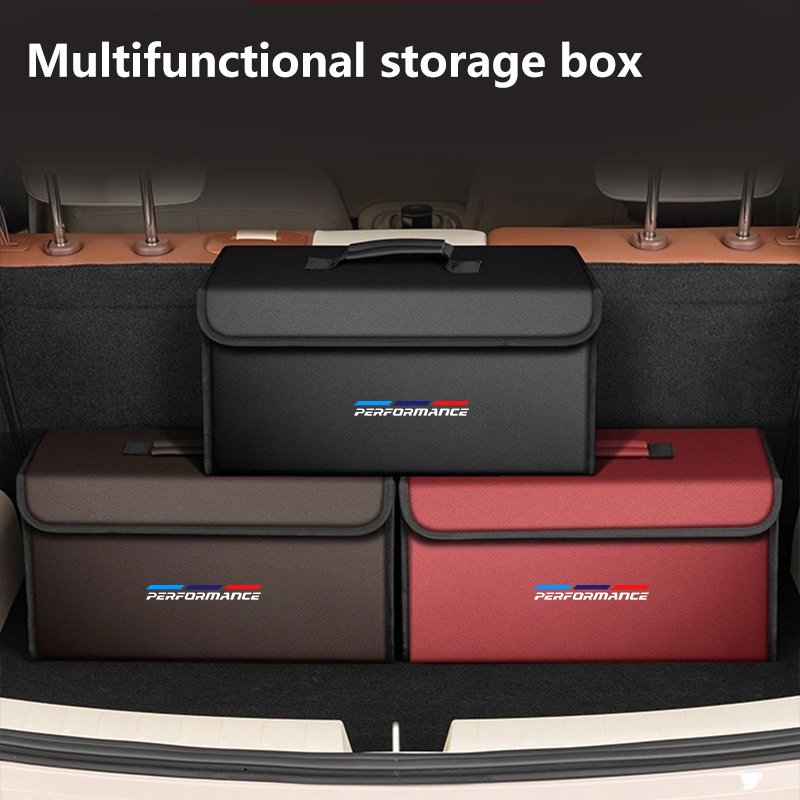 Skórzany organizer do bagażnik – Car Trunk Organizer Foldable Storage Box recenzja i cena