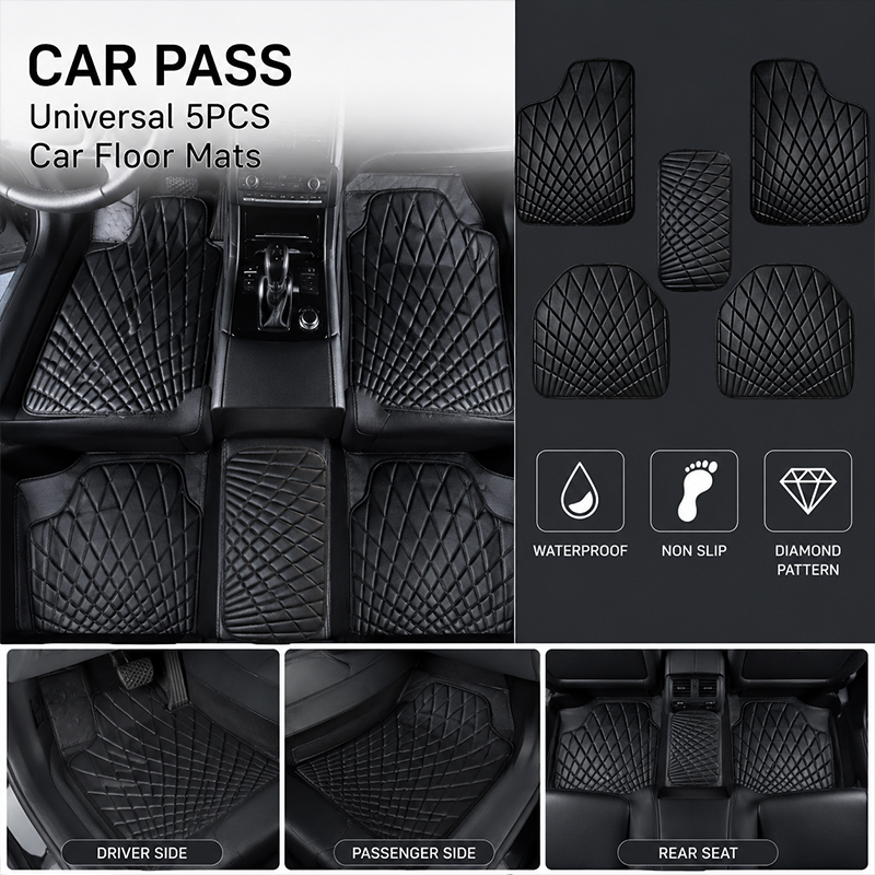 Uniwersalne skórzane dywaniki  – Car Floor Mats Universal Waterproof Leather recenzja i cena