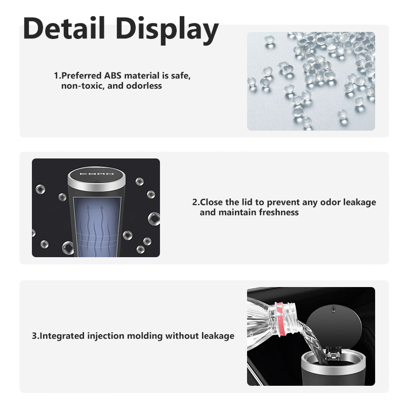 Mini wodoodporny kosz na śmiec – Waterproof Car Trash Can With Lid recenzja i cena