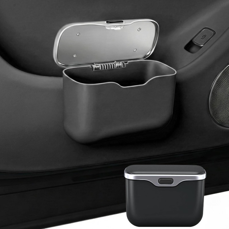 Pojemnik na śmieci do samochod – Waterproof Car Trash Can With Lid recenzja i cena