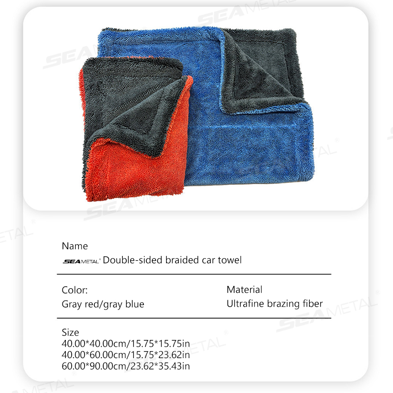 SEAMETAL 1200GSM Ręcznik z mik – Microfiber Car Drying Towel Super Absorbent recenzja i cena