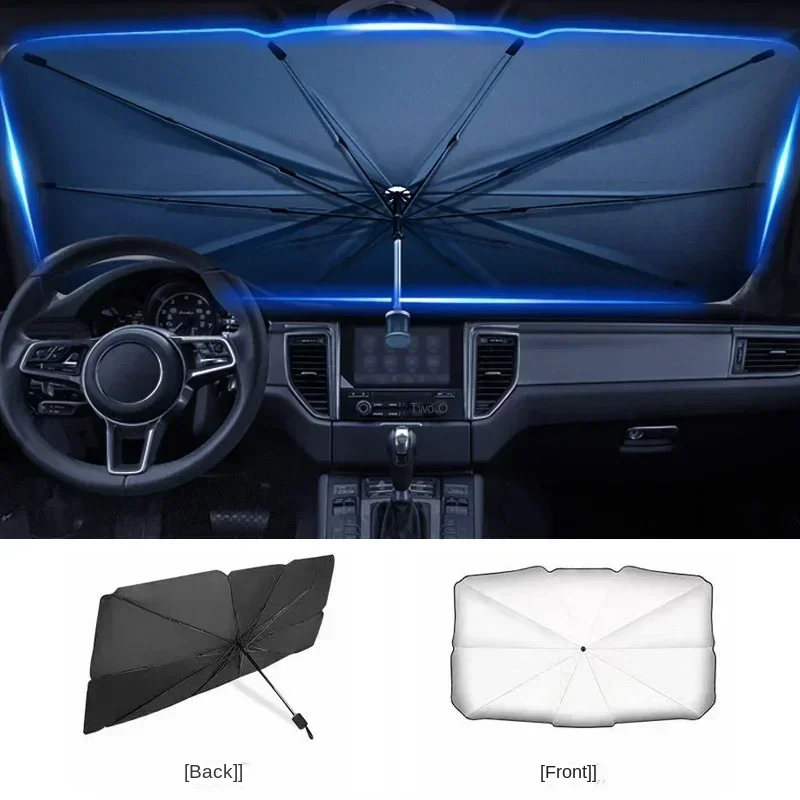 Składana osłona przeciwsłonecz – Car Sunshade Windshield Umbrella Foldable recenzja i cena