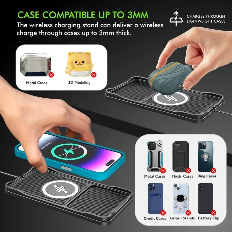 Bezprzewodowa ładowarka samoch – Wireless Car Charger Mount Fast Charging recenzja i cena