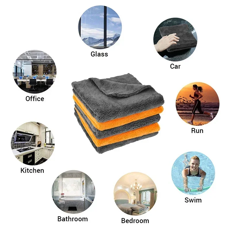 1-3 szt. Mikrofibrowe ręczniki – Microfiber Car Drying Towel Super Absorbent recenzja i cena