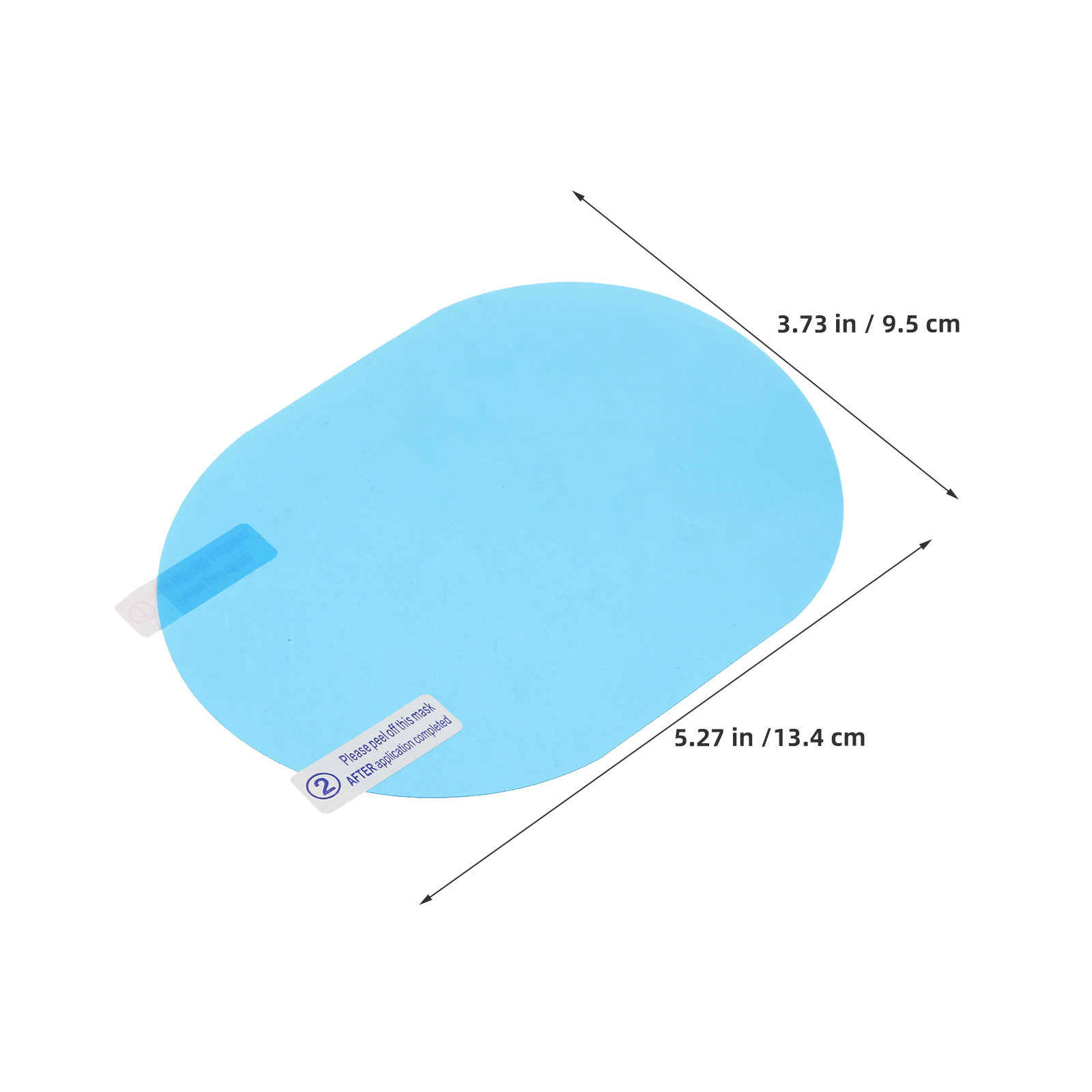 20 szt. folii ochronnej na lus – Anti Glare Car Rearview Mirror Film recenzja i cena
