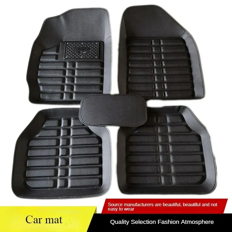 NOWE luksusowe skórzane dywani – Car Floor Mats Universal Waterproof Leather recenzja i cena