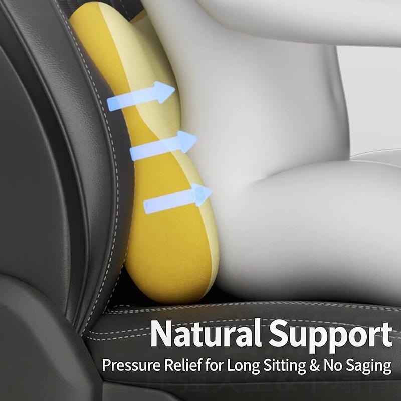 Zestaw podparcia lędźwiowego f – Memory Foam Car Neck Pillow Lumbar Support recenzja i cena