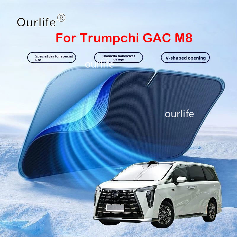Dla GAC Trumpchi M8 2026 2025  – Car Sunshade Windshield Umbrella Foldable recenzja i cena
