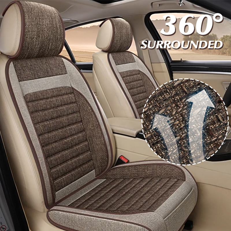 Uniwersalne lniane pokrowce na – Leather Car Seat Covers Full Set Universal recenzja i cena