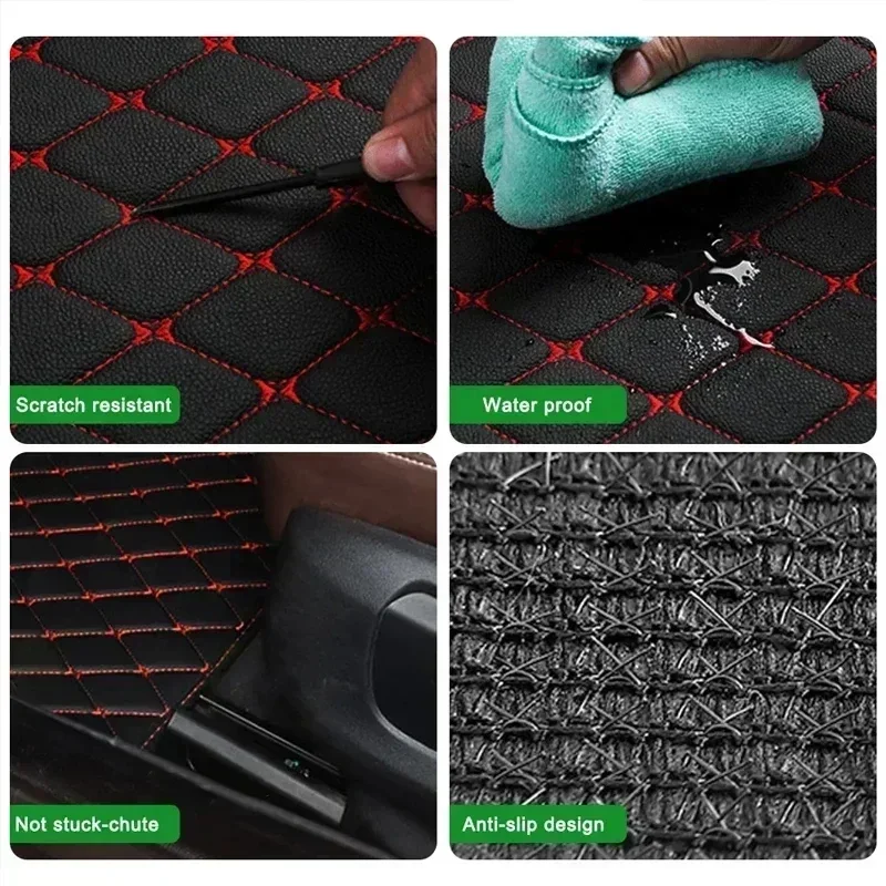 Mata podłogowa do samochodu 4- – Car Floor Mats Universal Waterproof Leather recenzja i cena