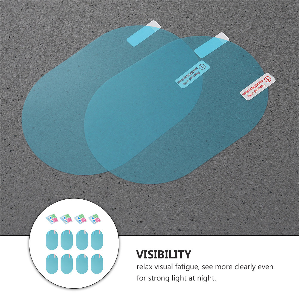 4 pary folii na lusterka wstec – Anti Glare Car Rearview Mirror Film recenzja i cena