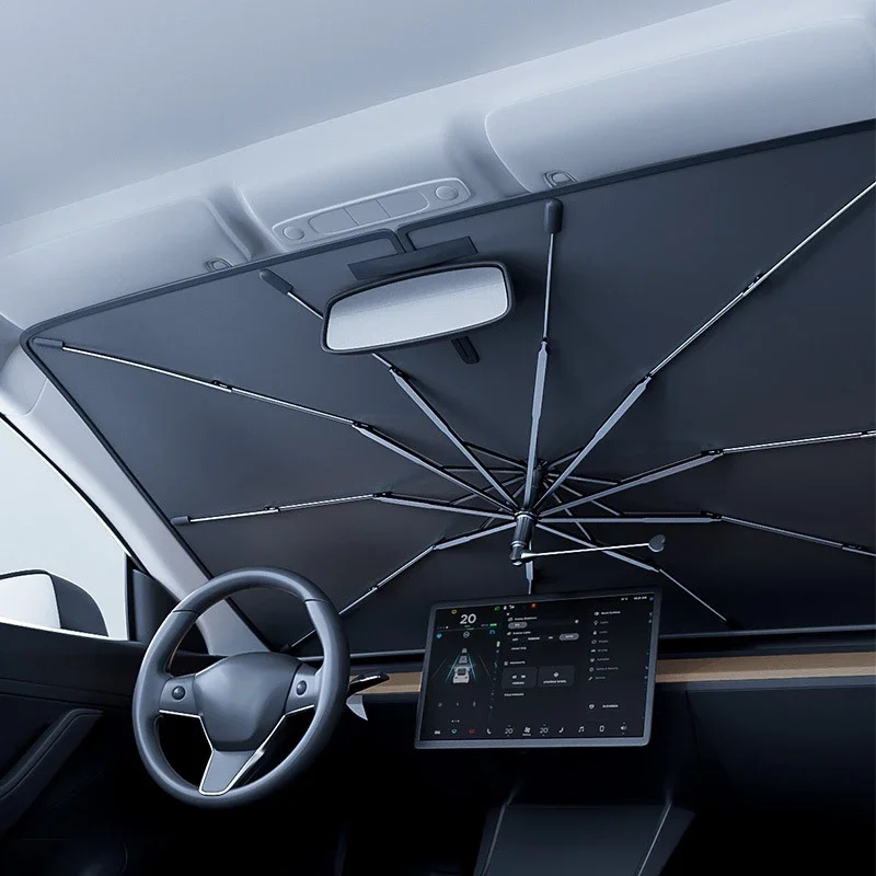 Składana osłona przeciwsłonecz – Car Sunshade Windshield Umbrella Foldable recenzja i cena