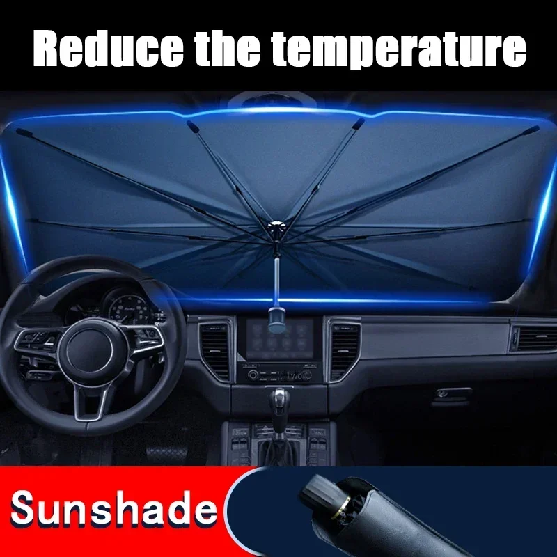 Składana osłona przeciwsłonecz – Car Sunshade Windshield Umbrella Foldable recenzja i cena