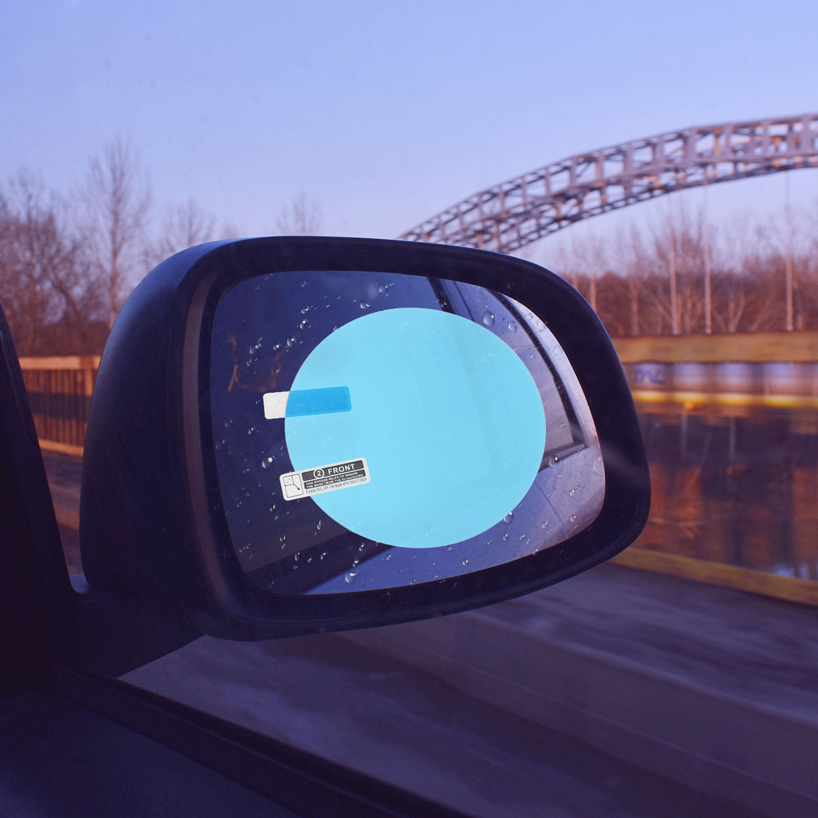 1 para folii na lusterka wstec – Anti Glare Car Rearview Mirror Film recenzja i cena