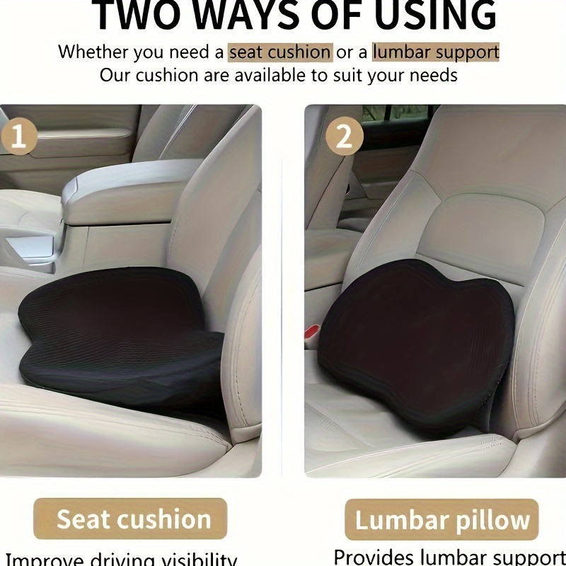 Poduszka samochodowa 2w1 z pod – Memory Foam Car Neck Pillow Lumbar Support recenzja i cena